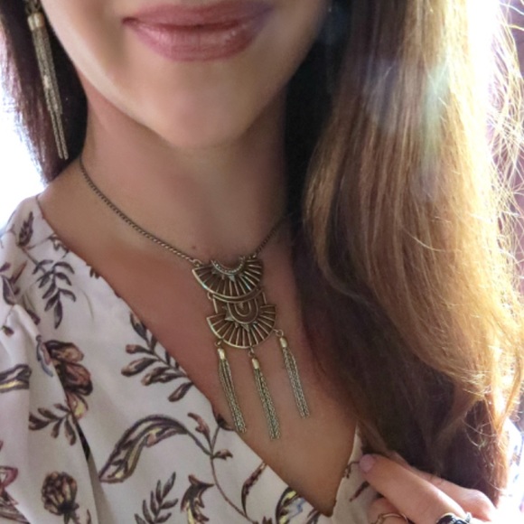 Stunning boho necklace - Picture 4 of 8